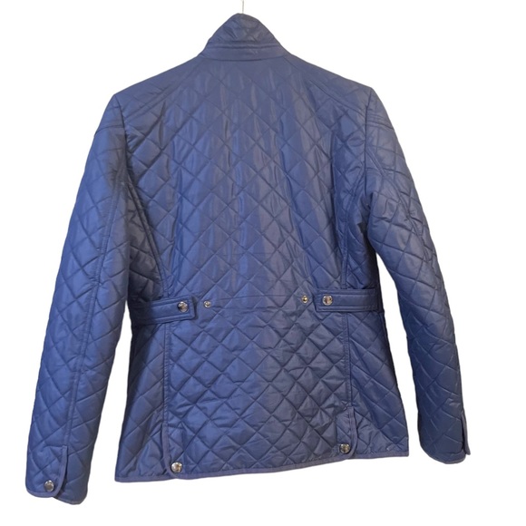 Michael Kors Navy Quilted Jacket - Sz Small - Picture 2 of 9